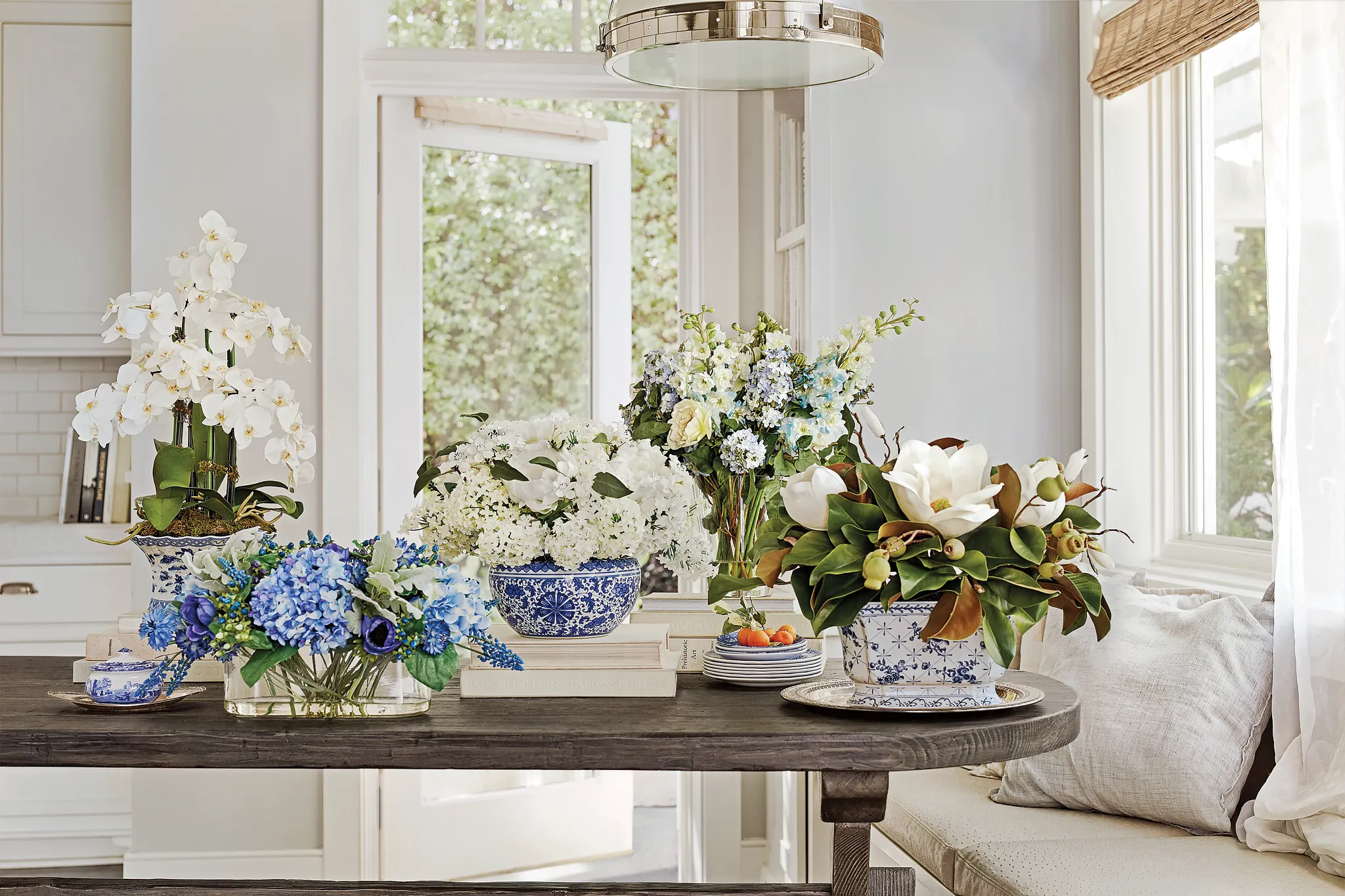 Fake Hydrangea Flowers