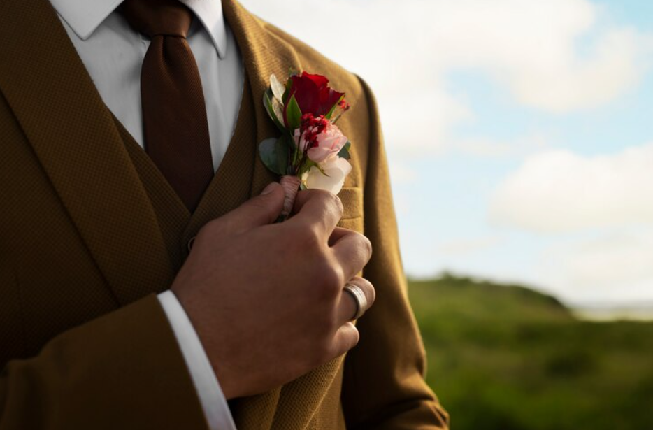 Handmade Wedding Tie